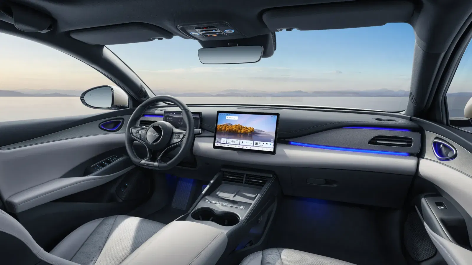 Interior in BYD SEAL 6 DM-i