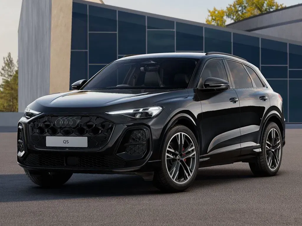 Black Audi Q5 parked up