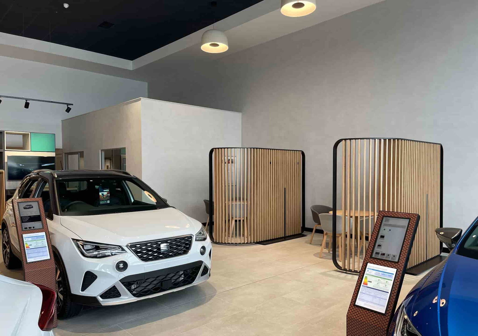 Image of inside SEAT dealership