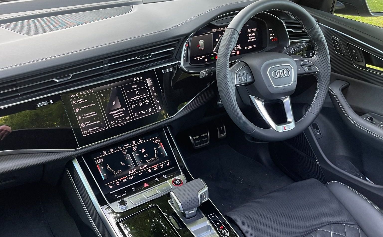 Image of the Interior in an Audi