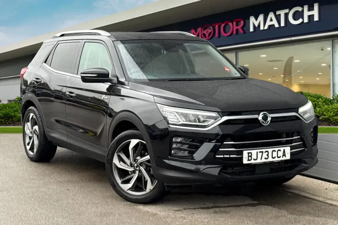 Image of Ssangyong car outside a Motor Match dealership