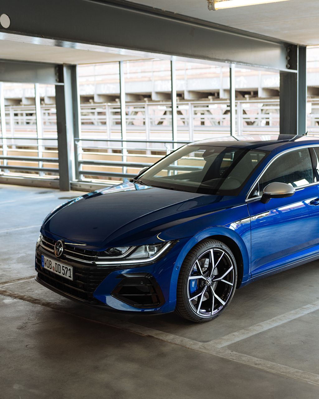 Image of the VW Arteon Parked Up in a Car Park