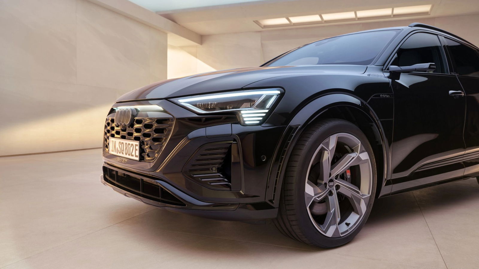 Close up of SQ8 front