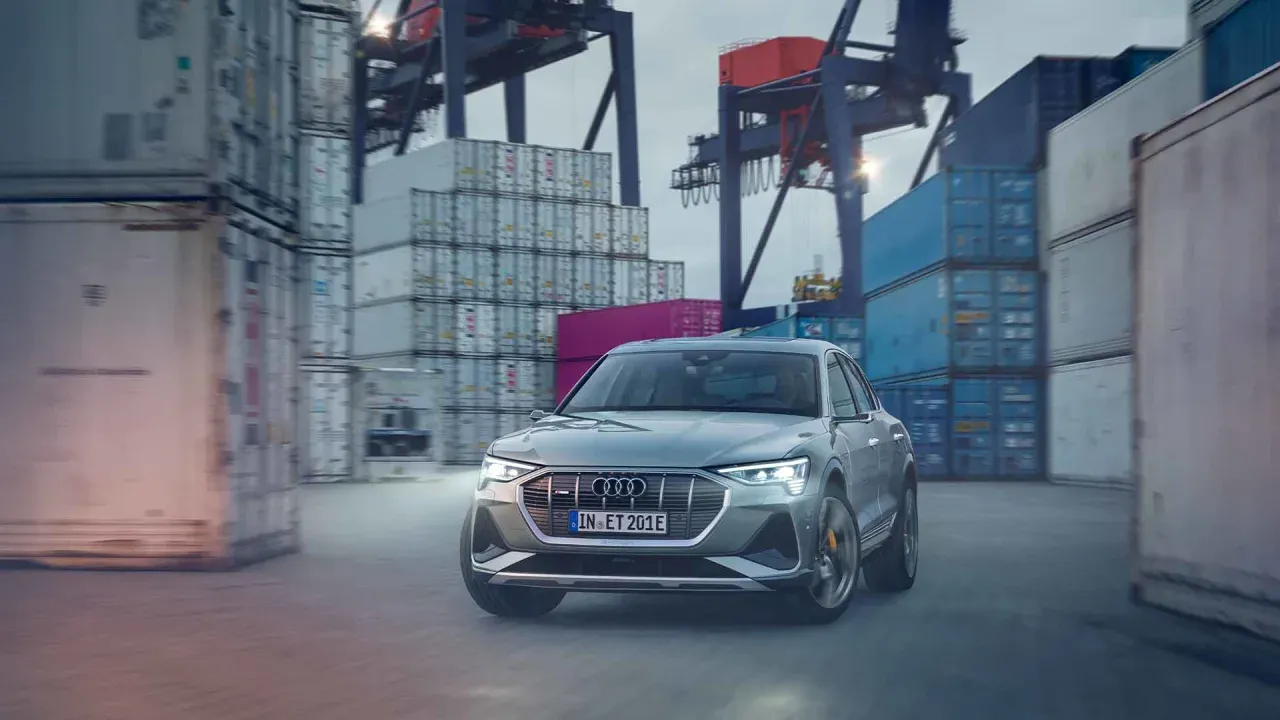 front view of audi e tron sportback