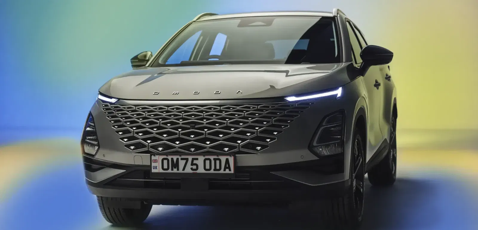 FRONT EXTERIOR OF ALL NEW OMODA 5 SUV