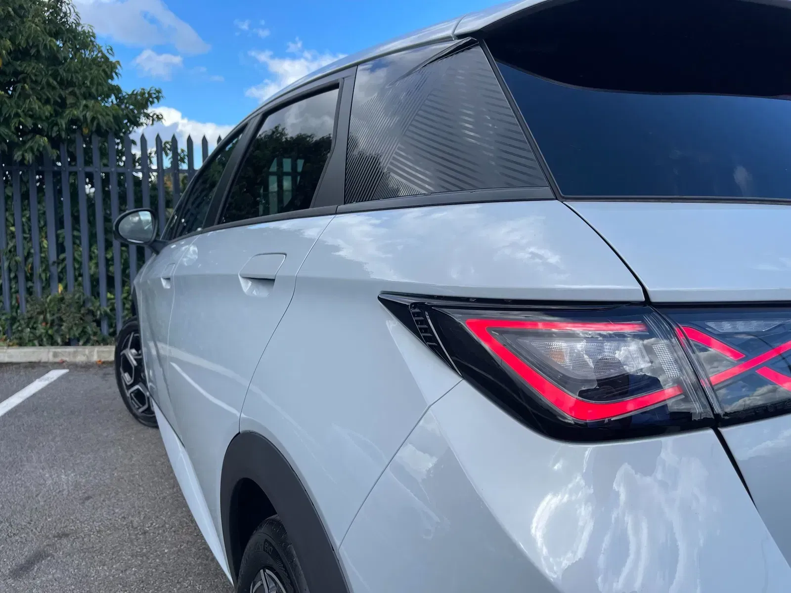 BYD Dolphin Taillight Close Up