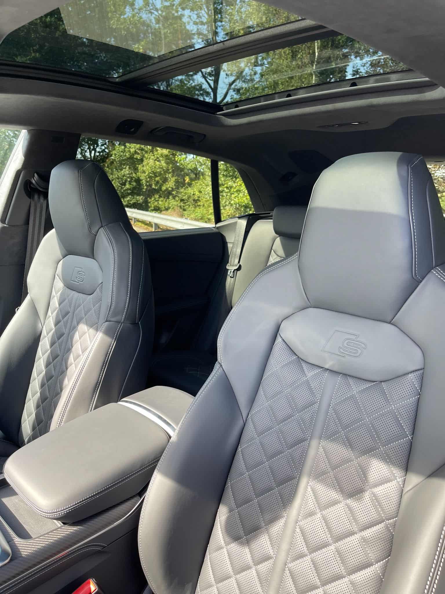 Interior of an Audi SQ8