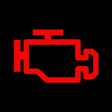Engine auto diagnosis system light