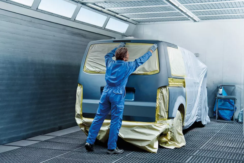 Paintwork on VW Van